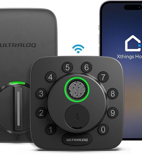 ULTRALOQ Bolt SE Wi-Fi Smart Lock, Matter Over Thread, App Remote Access